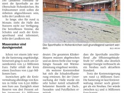 Sporthallensanierung 2025